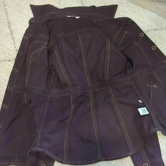CAbi | Safari Halftime Corduroy Jacket | Chocolate Brown - Size Small - Picture 5 of 10
